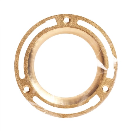 Thrifco Plumbing BRASS CLOSET FLOOR FLANGE 4506995